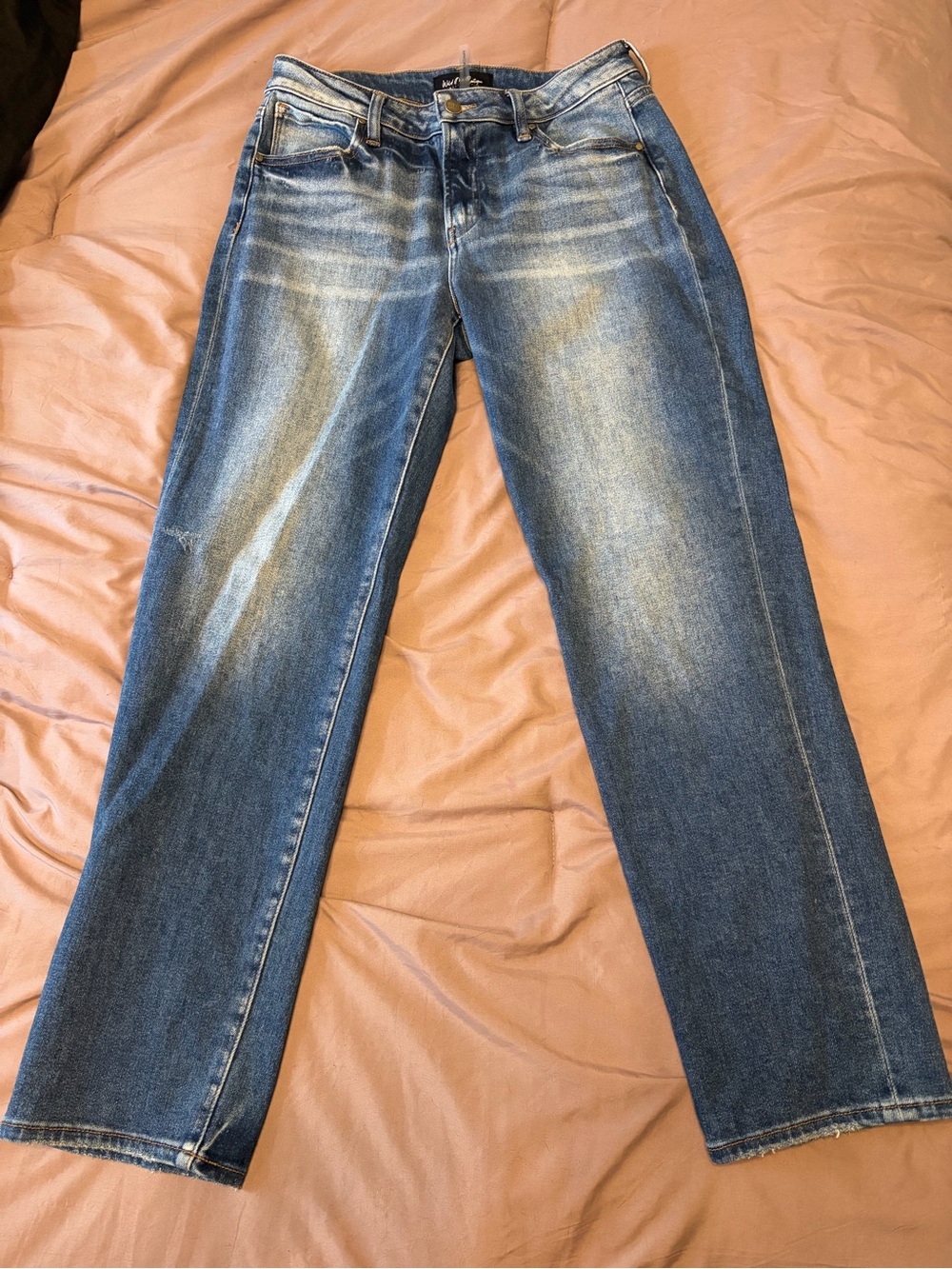 Risen Classic Blue Straight-Leg  Jeans
